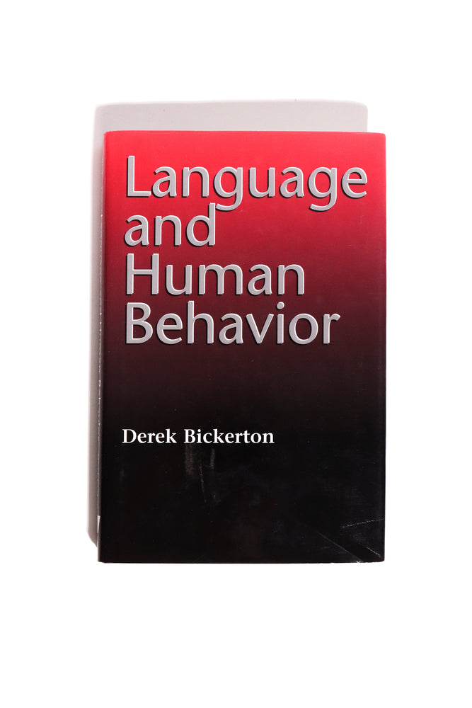 Language and Human Behavior (ONLINE ORDER ONLY)