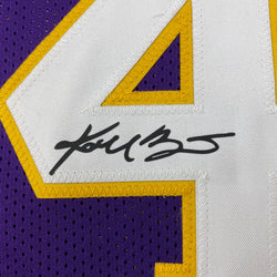 Facsimile Autographed Kobe Bryant #24 Los Angeles LA Purple Reprint Laser Auto Basketball Jersey Size Men's XL (ONLINE ORDER ONLY)