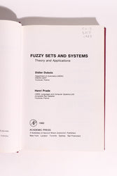 Fuzzy Sets and Systems: Theory and Application, First Edition 1980 (ONLINE ORDER ONLY)