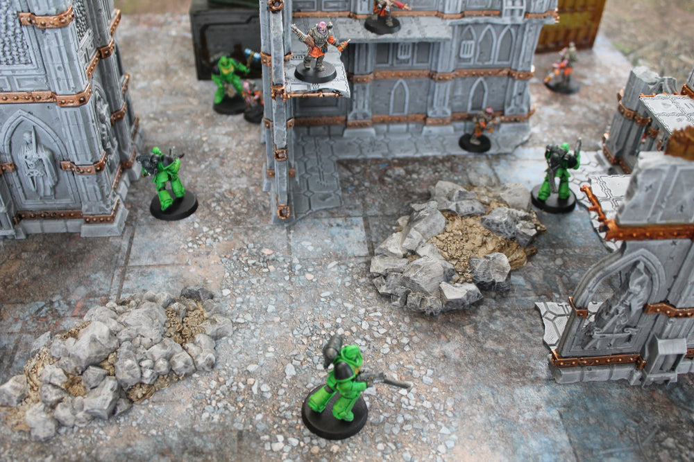 Urban Ruins - Neoprene Battle Mat with Bag (Online Order Only)