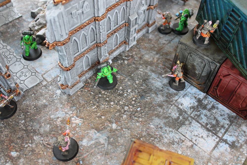 Urban Ruins - Neoprene Battle Mat with Bag (Online Order Only)