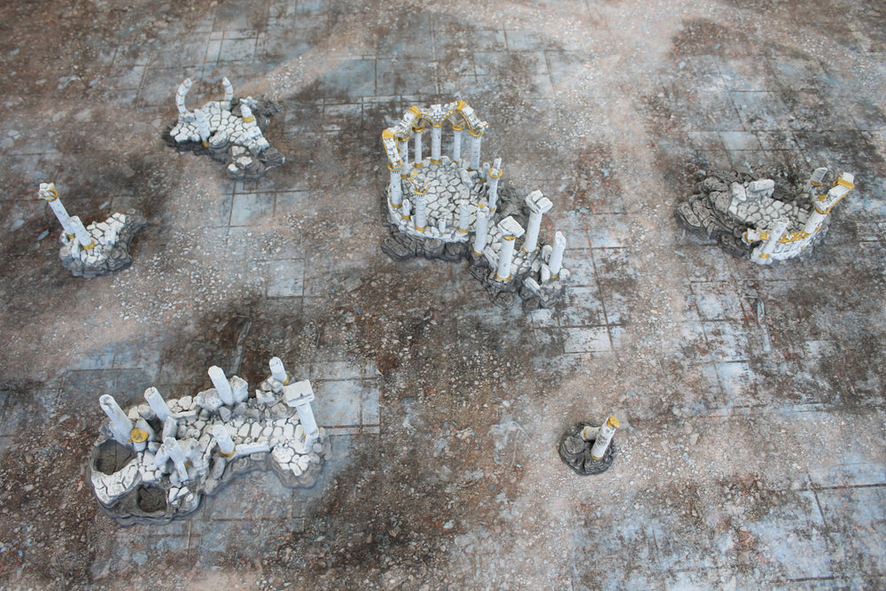Urban Ruins - Neoprene Battle Mat with Bag (Online Order Only)