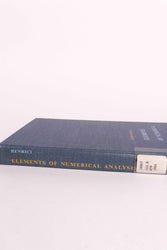 Elements of Numerical Analysis — Peter Henrici, First Edition 1964 (ONLINE ORDER ONLY)