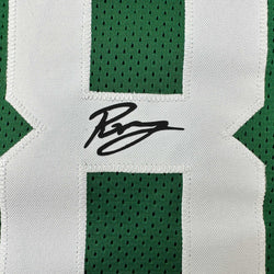 Facsimile Autographed Kristaps Porzingis Boston Green Reprint Laser Auto Basketball Jersey Size Men's XL (ONLINE ORDER ONLY)
