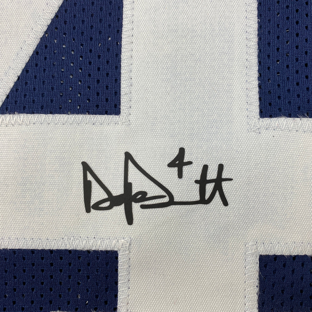 Facsimile Autographed Dak Prescott Dallas Thanksgiving Day Reprint Laser Auto Football Jersey Size Men's XL (ONLINE ORDER ONLY)