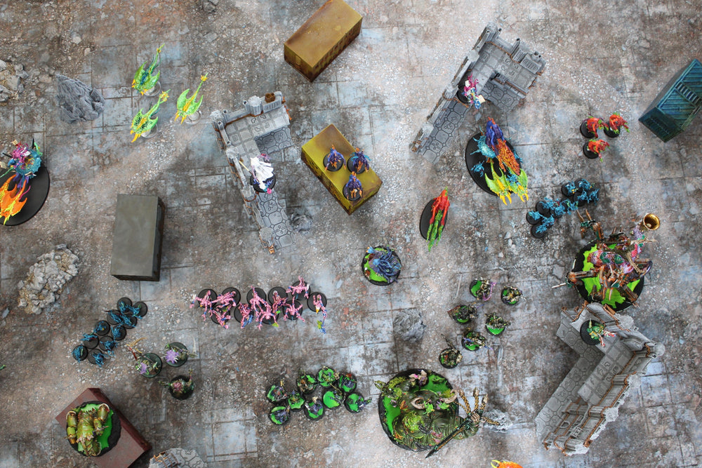 Urban Ruins - Neoprene Battle Mat with Bag (Online Order Only)
