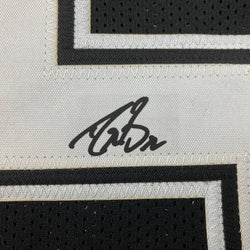 Facsimile Autographed Drew Brees Purdue Black Reprint Laser Auto College Football Jersey Size Men's XL (ONLINE ORDER ONLY)