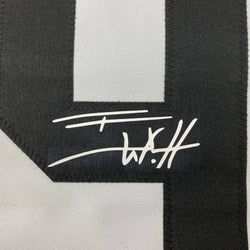 Facsimile Autographed T.J. TJ Watt Pittsburgh Bumble Bee Reprint Laser Auto Football Jersey Size Men's XL (ONLINE ORDER ONLY)