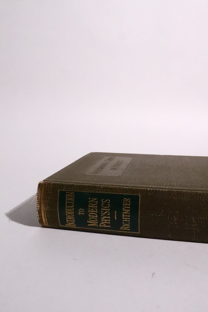 Introduction to Modern Physics — F. K. Richtmyer, 1934 (ONLINE ORDER ONLY)