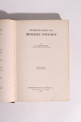 Introduction to Modern Physics — F. K. Richtmyer, 1934 (ONLINE ORDER ONLY)