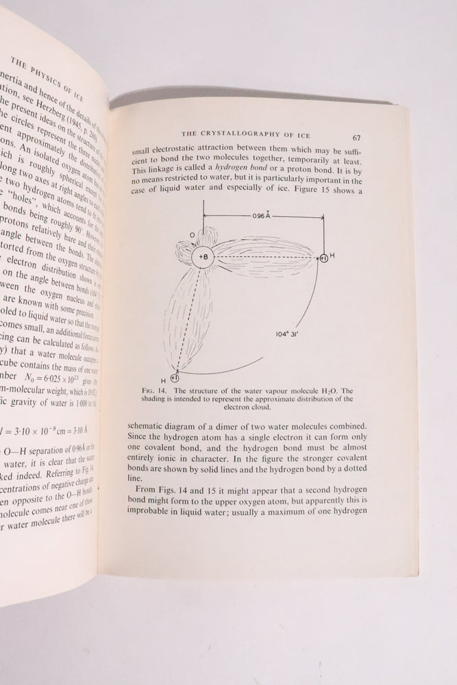 The Physics of Ice — E. R. Pounder, First Edition, 1965 (ONLINE ORDER ONLY)