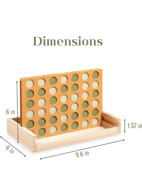 Wooden Four in a Row (ONLINE ORDER ONLY)