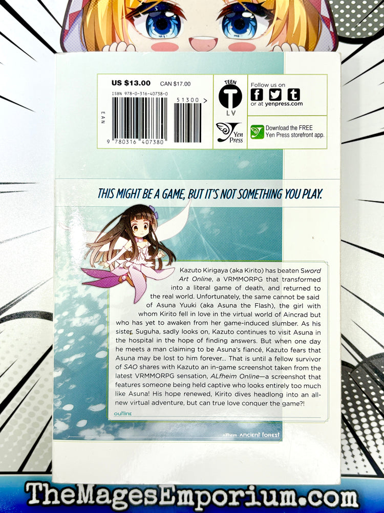 Sword Art Online Fairy Dance Vol 1 (Online Order Only)