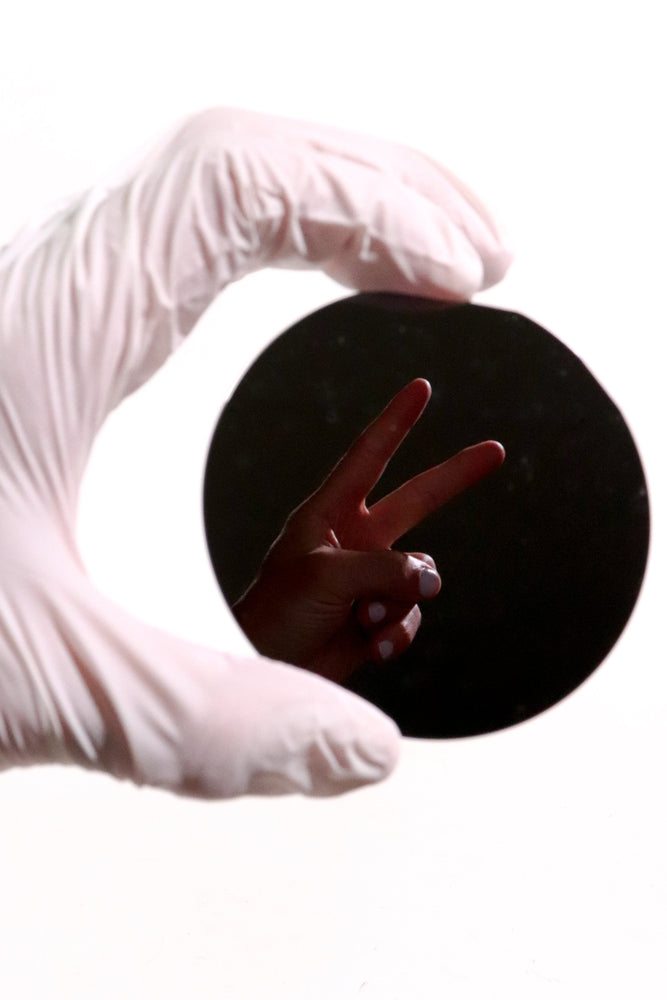 Pure Silicon Wafer 3" — Monocrystalline Semiconductor Sample