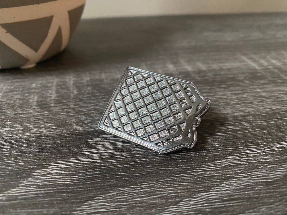 Grid Fin Hard Enamel Pin (ONLINE ORDER ONLY)
