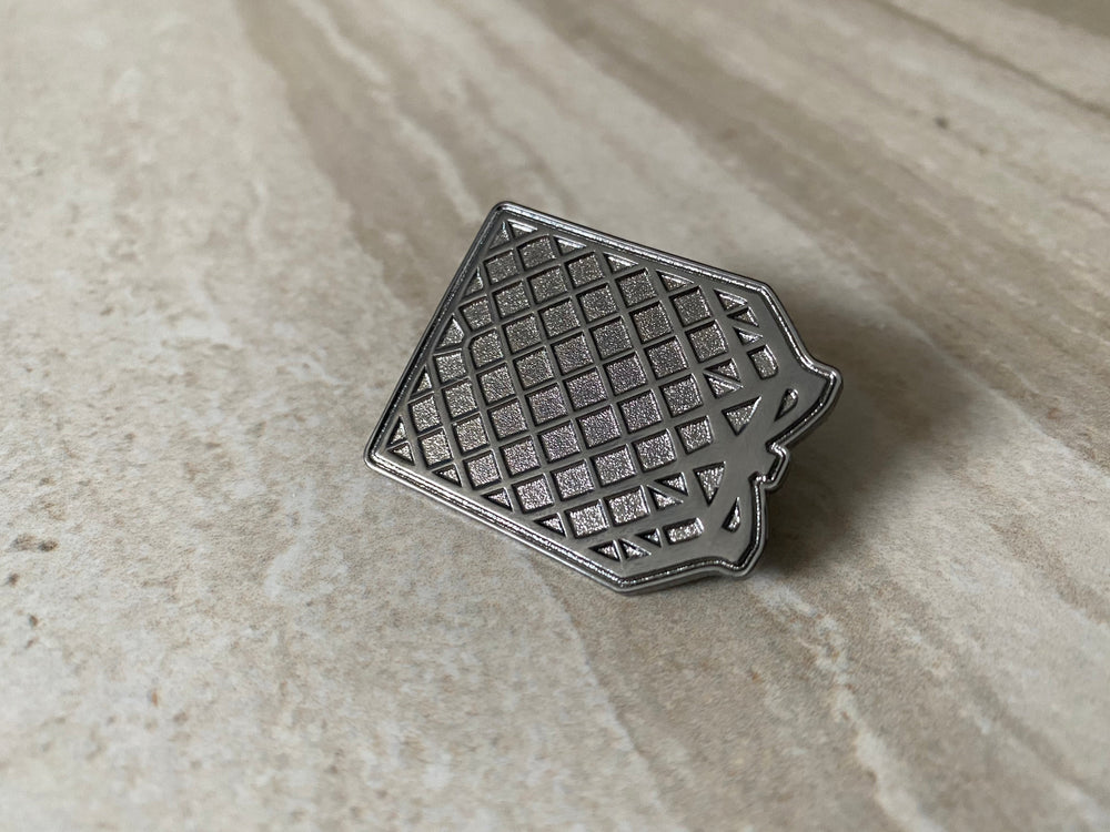 Grid Fin Hard Enamel Pin (ONLINE ORDER ONLY)