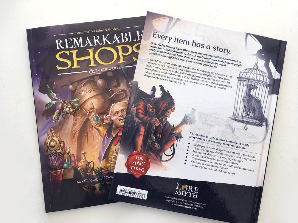 Remarkable Shops & Their Wares (Softcover) (ONLINE ORDER ONLY)