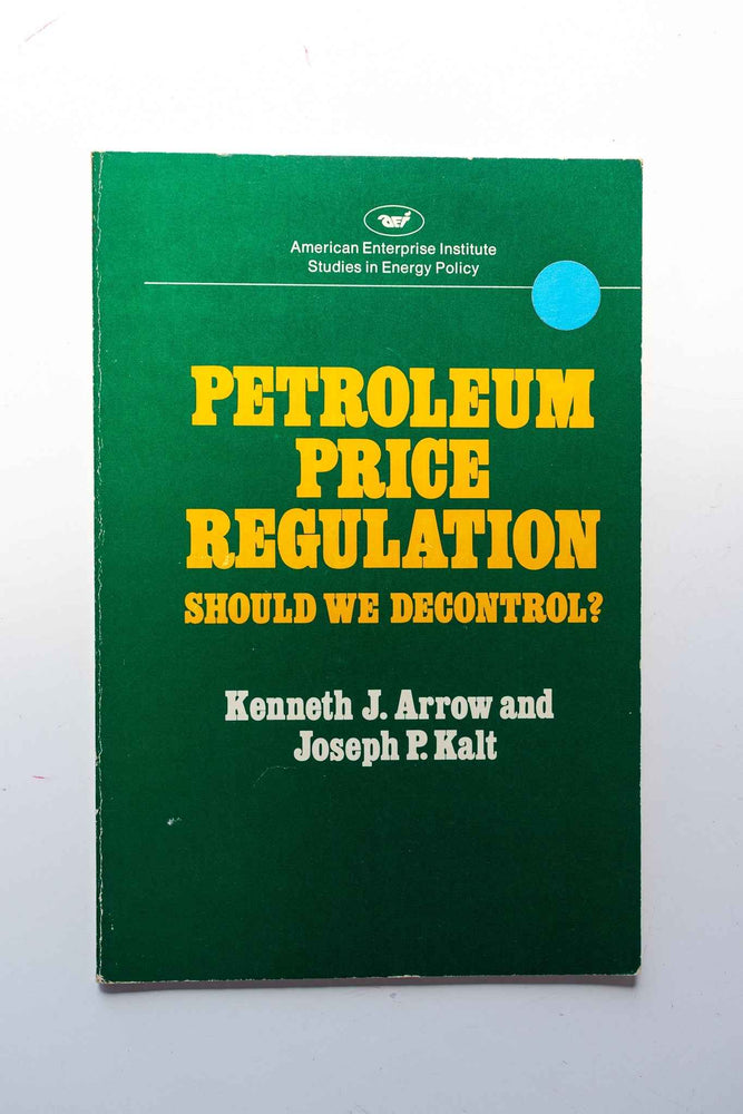 Petroleum Price Regulation (ONLINE ORDER ONLY)