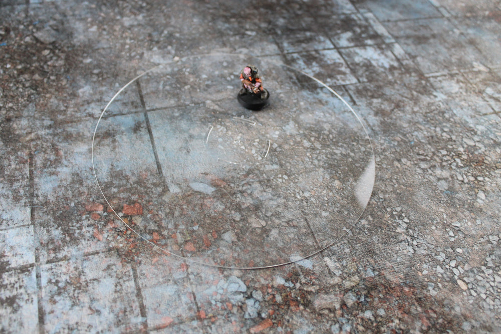Acrylic Objective Markers - 7.57" Diameter (ONLINE ORDER ONLY)