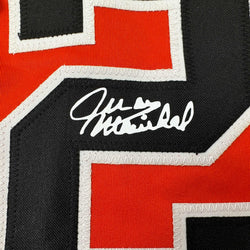 Facsimile Autographed Juan Marichal San Francisco Orange Reprint Laser Auto Baseball Jersey Size Men's XL (ONLINE ORDER ONLY)