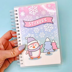 4x6 Pastel Winter Reusable Sticker Book (ONLINE ORDER ONLY)