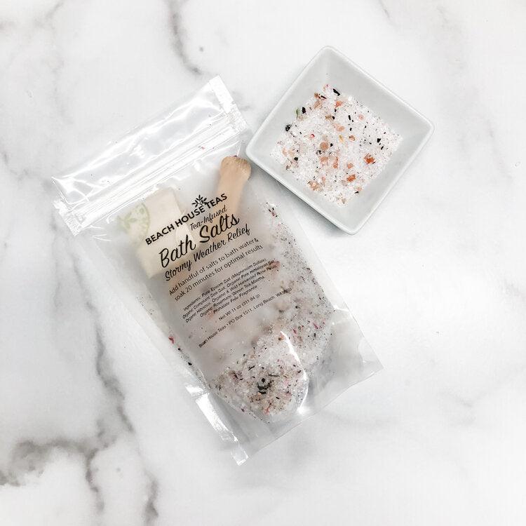 Stormy Weather Tea-Infused Bath Salts (ONLINE ORDER ONLY)