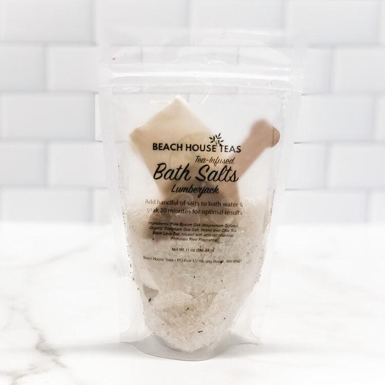 Lumberjack Tea-Infused Bath Salts (ONLINE ORDER ONLY)