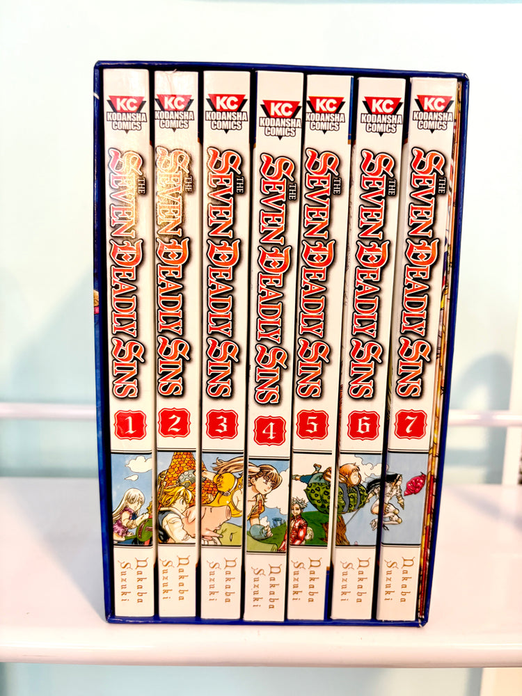 The Seven Deadly Sins Manga Box Set #1 Vol 1-7 (Online Order Only)