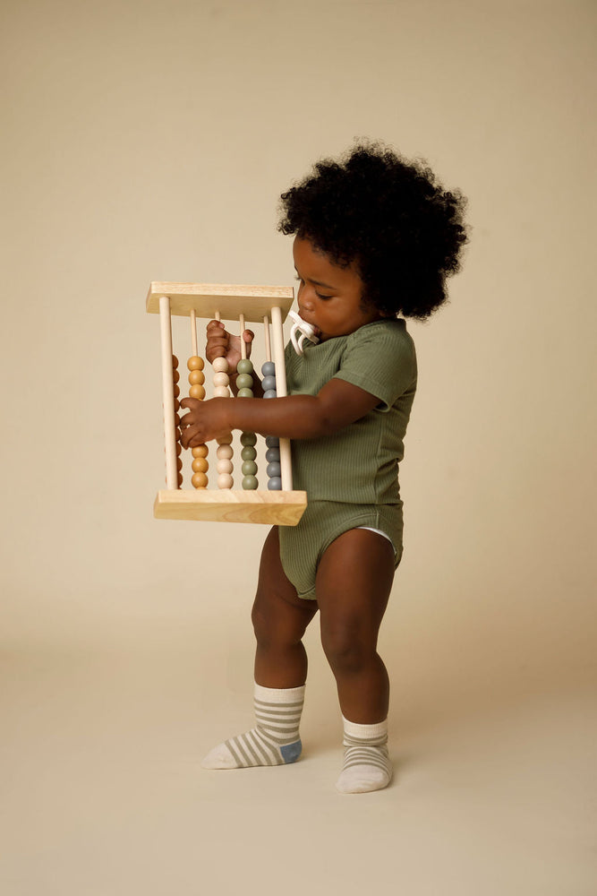 Neutral Wooden Abacus (ONLINE ORDER ONLY)