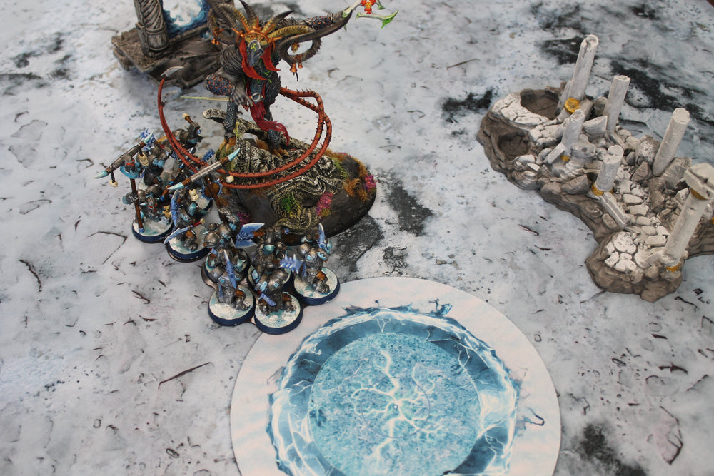 Double Sided 7.57" Neoprene Objective Markers - Fire and Ice (Online Order Only)