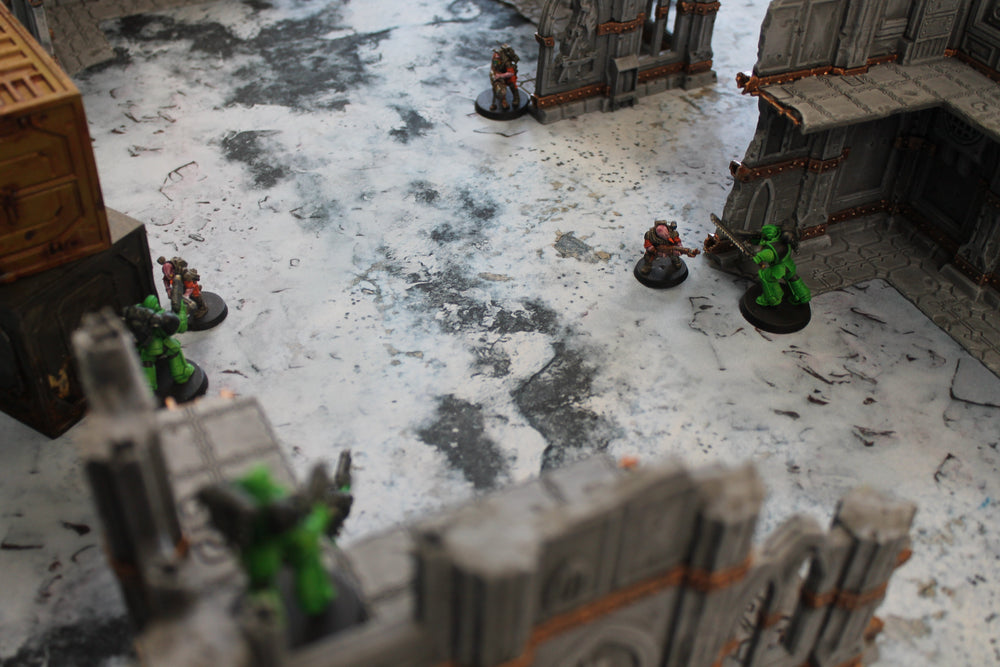 Snowy Tundra - Neoprene Battle Mat with Bag (Online Order Only)
