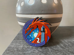 NASA Crew-2 USCV-2 Mission Patch Hard Enamel Pin (ONLINE ORDER ONLY)
