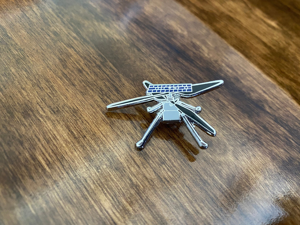 Ingenuity Helicopter Hard Enamel Pin (ONLINE ORDER ONLY)