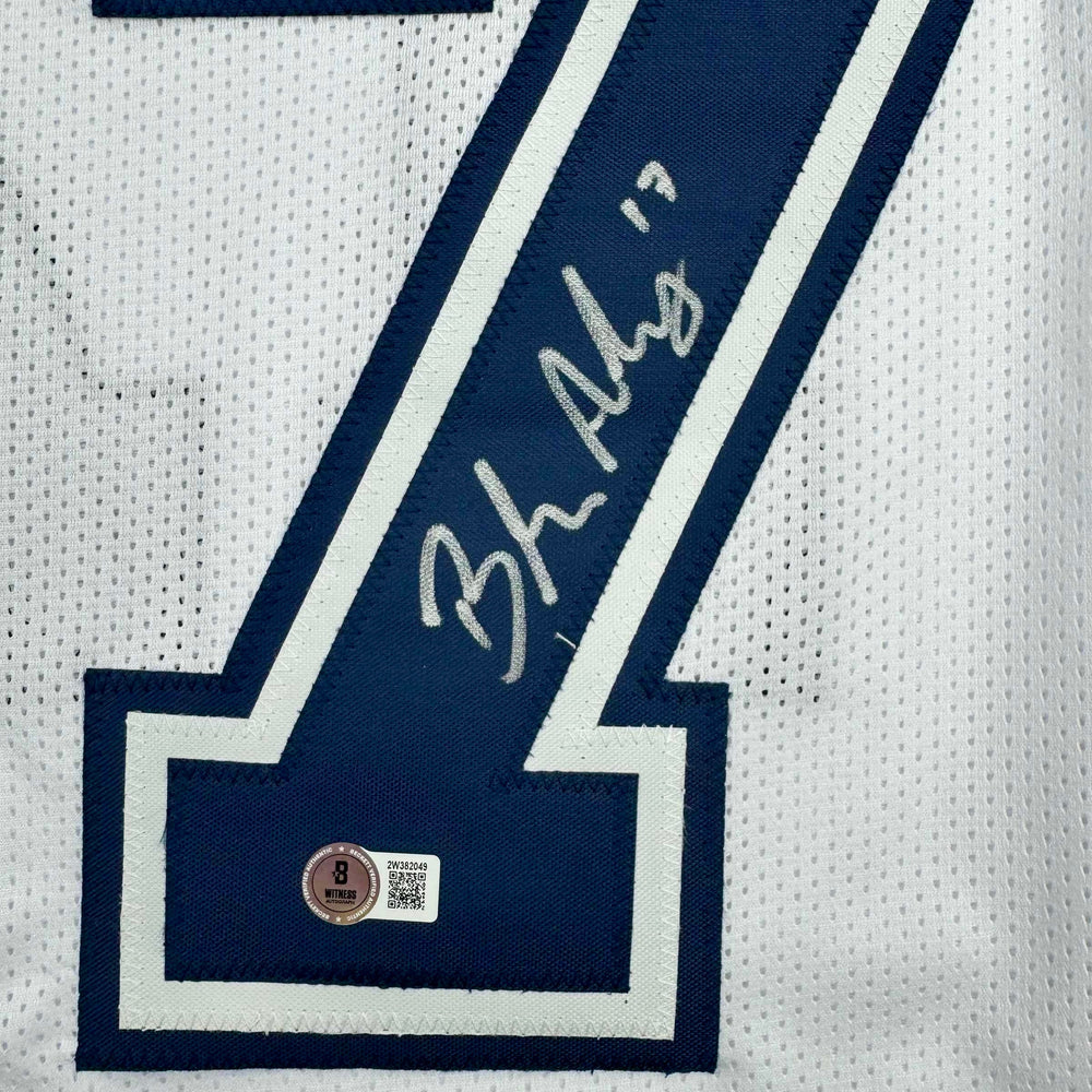 Autographed/Signed Brandon Aubrey Dallas Color Rush Football Jersey Beckett BAS COA (ONLINE ORDER ONLY)