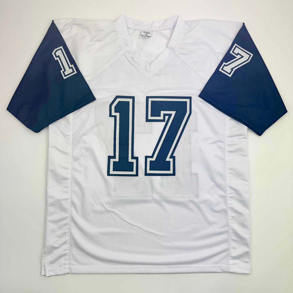 Autographed/Signed Brandon Aubrey Dallas Color Rush Football Jersey Beckett BAS COA (ONLINE ORDER ONLY)
