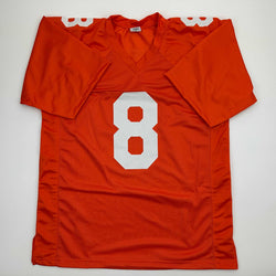 Facsimile Autographed Nico Iamaleava Tennessee Orange Reprint Laser Auto College Football Jersey Size Men's XL (ONLINE ORDER ONLY)