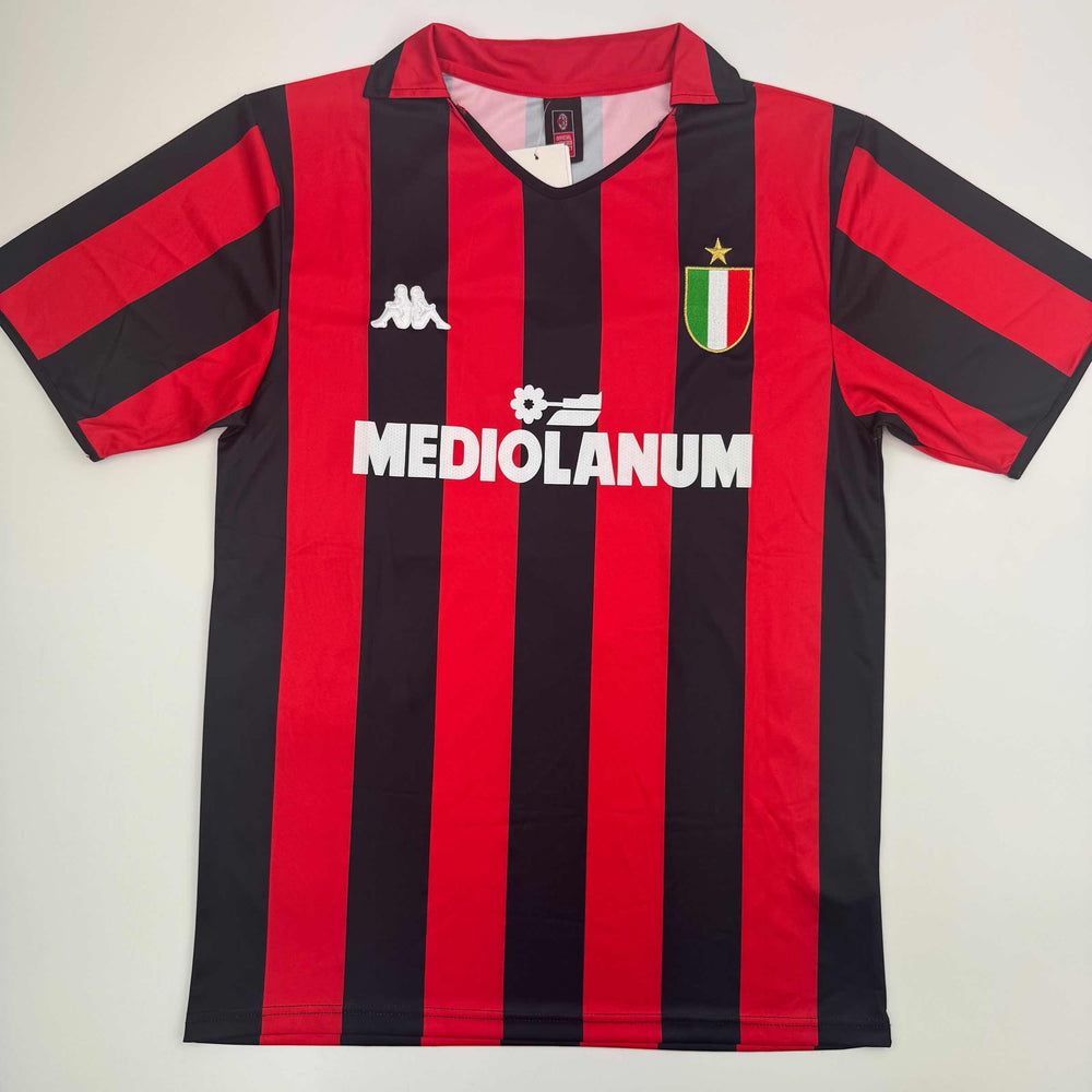 Autographed/Signed Andriy Shevchenko AC Milan Red/Black Soccer Futbol Jersey Beckett BAS COA (ONLINE ORDER ONLY)