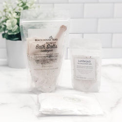 Lumberjack Tea-Infused Bath Salts (ONLINE ORDER ONLY)