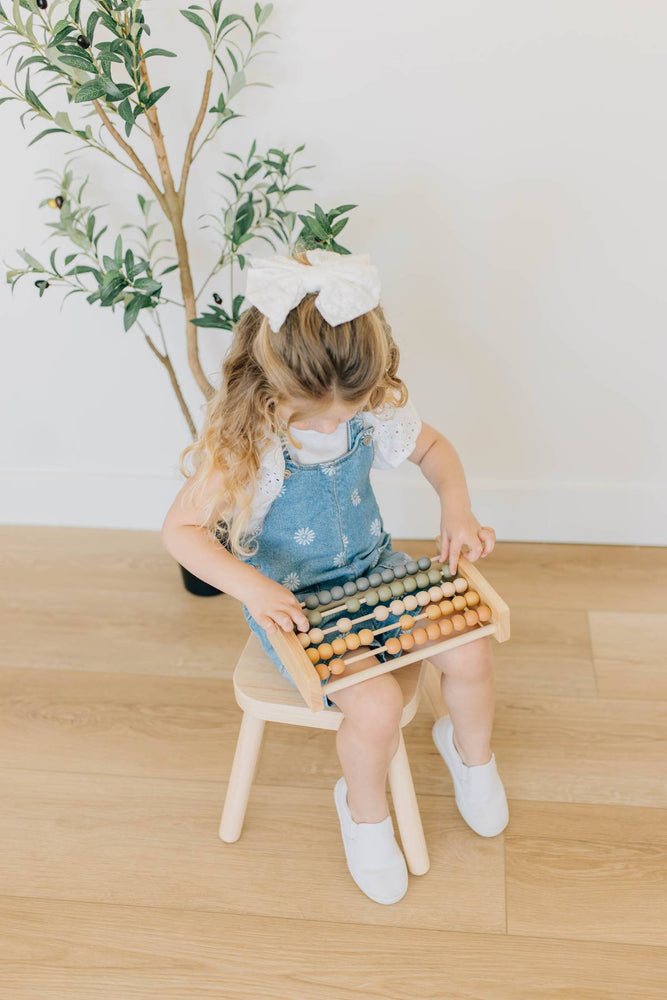 Neutral Wooden Abacus (ONLINE ORDER ONLY)