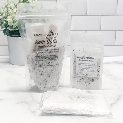 Woodland Beach Tea-Infused Bath Salts (ONLINE ORDER ONLY)