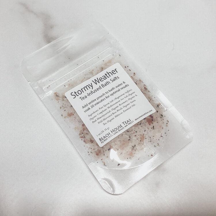 Stormy Weather Tea-Infused Bath Salts (ONLINE ORDER ONLY)