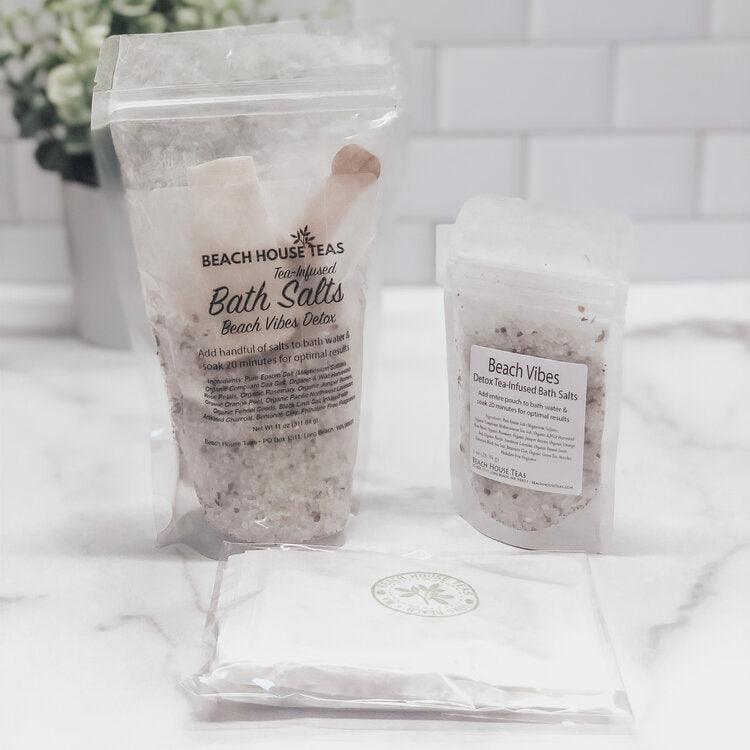 Beach Vibes Detox Tea-Infused Bath Salts (ONLINE ORDER ONLY)