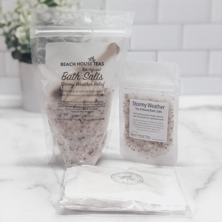 Stormy Weather Tea-Infused Bath Salts (ONLINE ORDER ONLY)