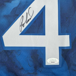 Autographed/Signed Rob Dillingham Minnesota Blue Basketball Jersey JSA COA (ONLINE ORDER ONLY)
