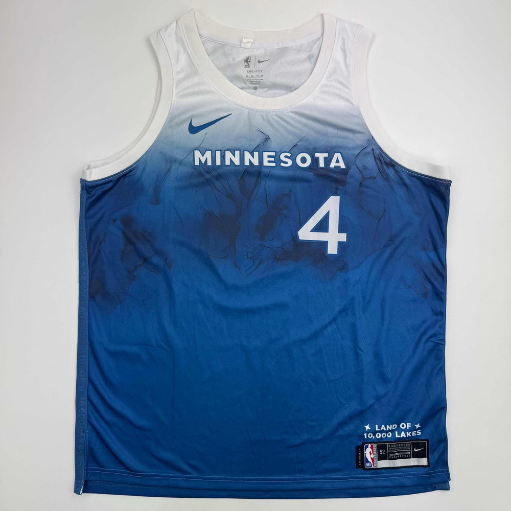 Autographed/Signed Rob Dillingham Minnesota Blue Basketball Jersey JSA COA (ONLINE ORDER ONLY)