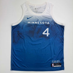 Autographed/Signed Rob Dillingham Minnesota Blue Basketball Jersey JSA COA (ONLINE ORDER ONLY)