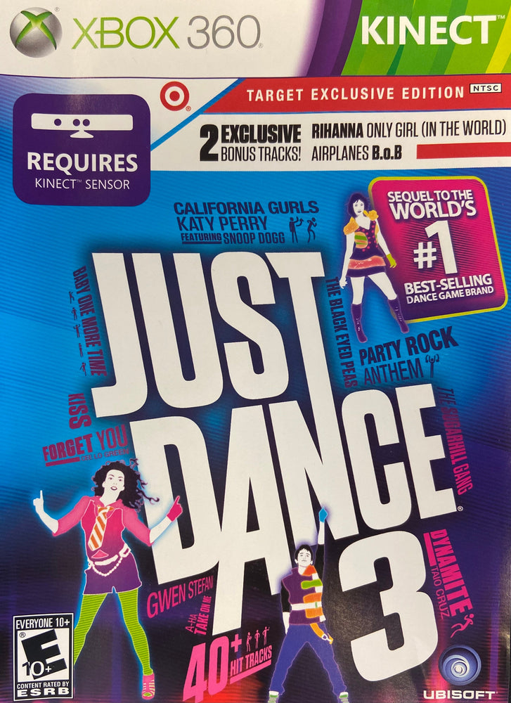 Just Dance 3 Target Exclusive Edition (Xbox 360) (ONLINE ORDER ONLY)