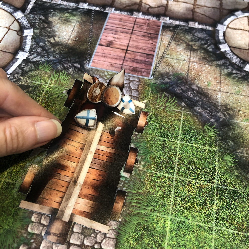 Battle Mats: Add On Scenery - War & Siege (ONLINE ORDER ONLY)