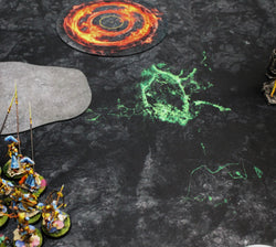 Blighted Cavern - Neoprene Battle Mat with Bag (Online Order Only)