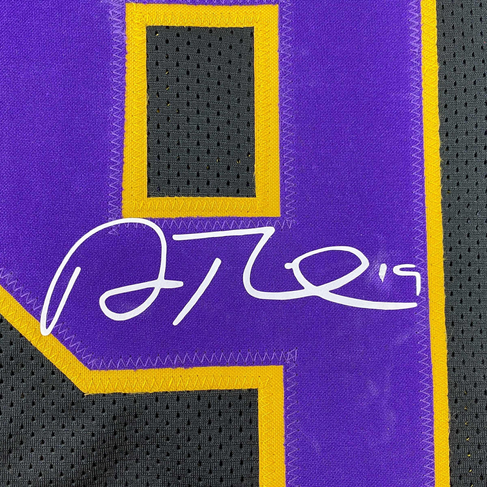 Facsimile Autographed Adam Thielen Minnesota State Black Reprint Laser Auto College Football Jersey Size Men's XL (ONLINE ORDER ONLY)
